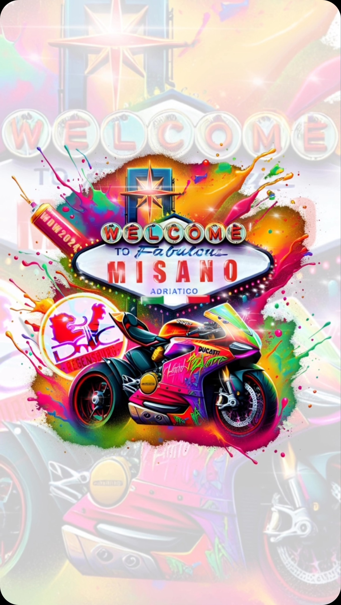 Spot us next week @misanoworldcircuit for the #worldducatiweek2024 with @ducati & @ducatideutschland in our exclusive outfits and our self-designed logos 🥳

We‘re willing to rock the show again 🤌

#ducati #worldducatiweek #ducatiofficialclub #ducatilife #ducatilove #docregensburg #ducatisti #misano #riccione #wdw #wdw2024 #ducatigram