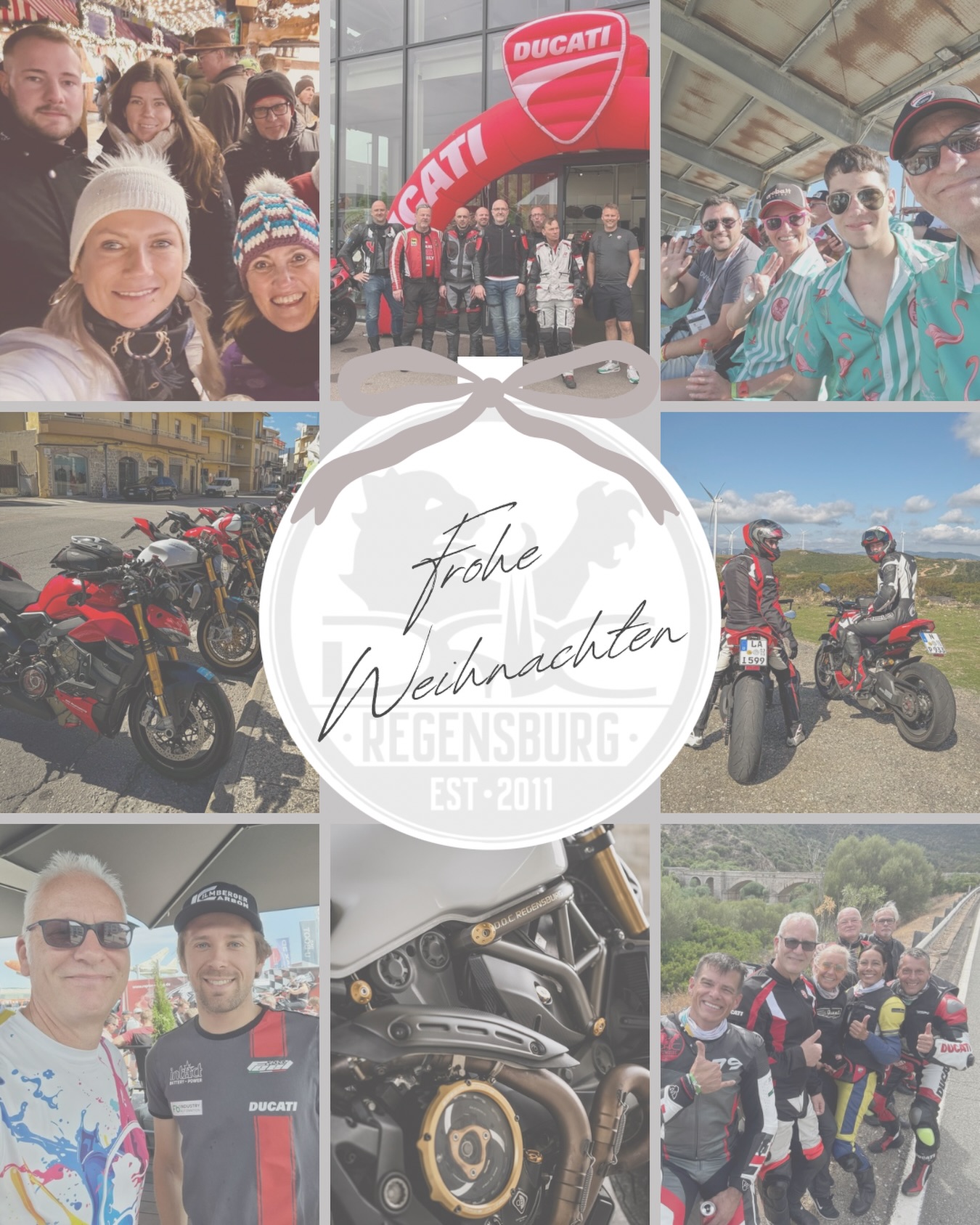✨ Tanti auguri di Buon Natale ✨

Der DOC Regensburg wünscht seinen Mitgliedern und Freunden auf aller Welt ein frohes Weihnachtsfest und besinnliche Feiertage! 🫶

#famigliaducati